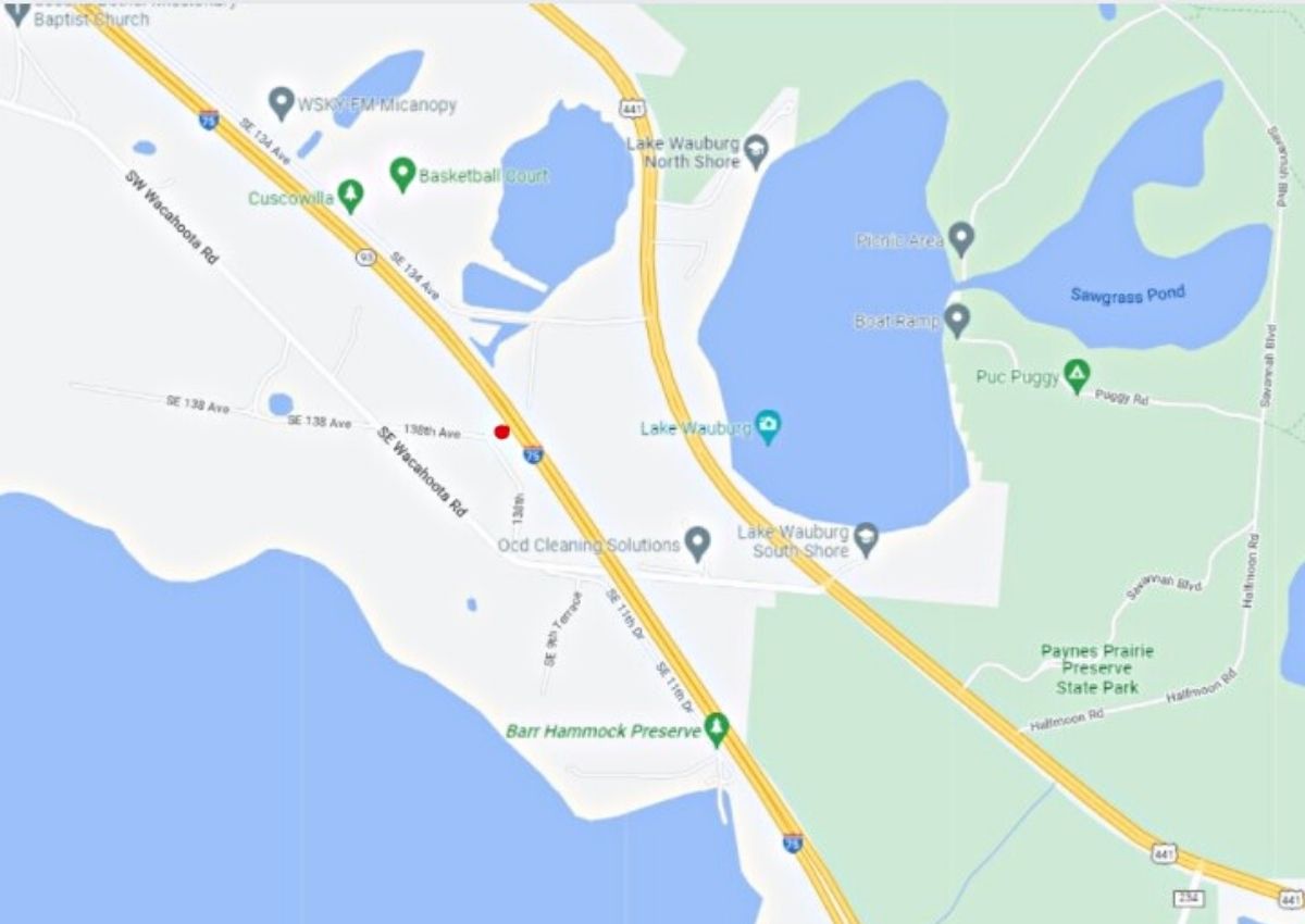 I-75 south mile marker 378 map