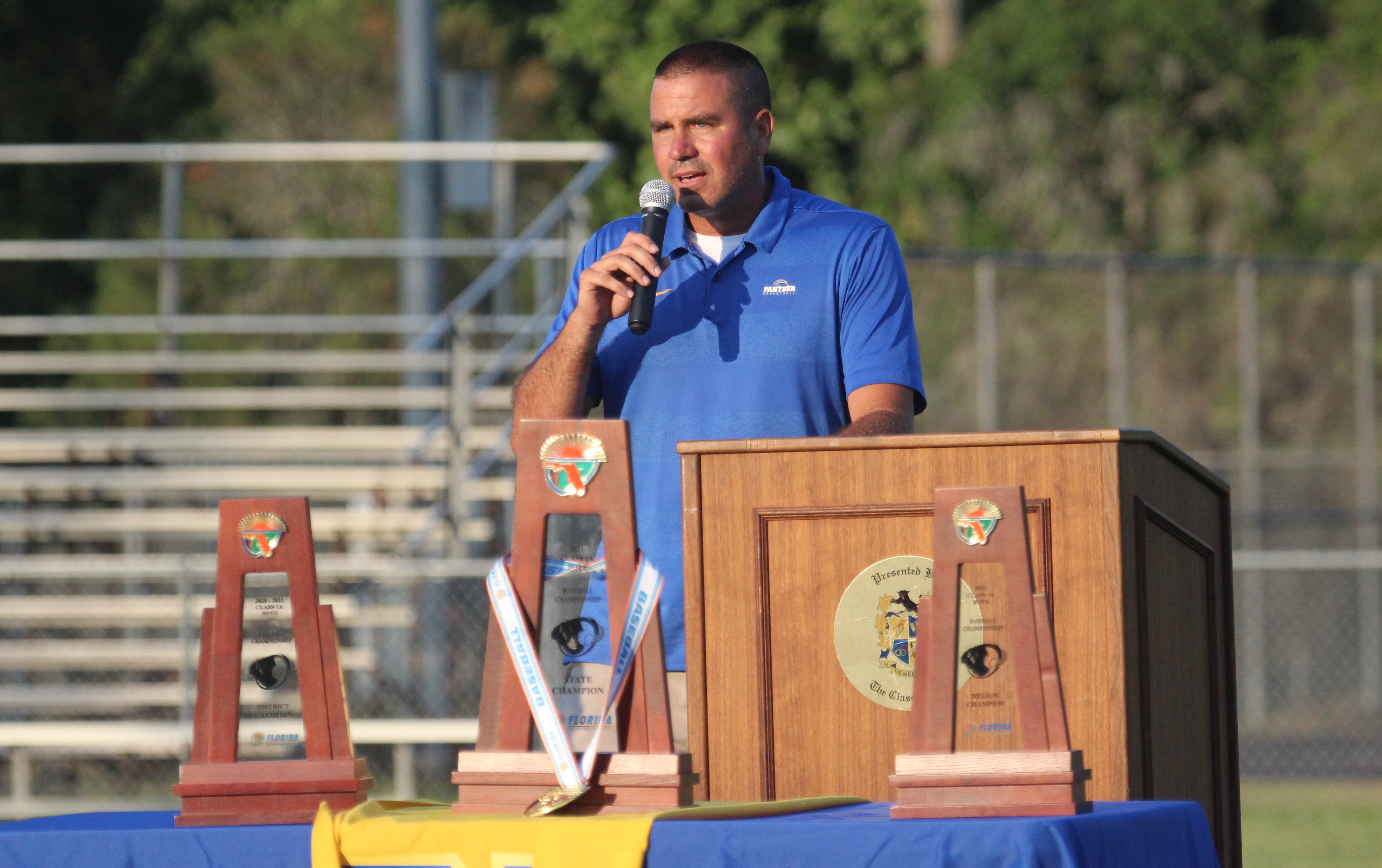 Newberry High School athletic director Bryan Roundtree