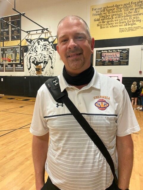 Columbia coach Steve Faulkner