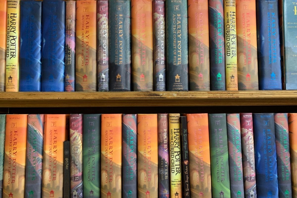 Friends of Library Harry Potter books