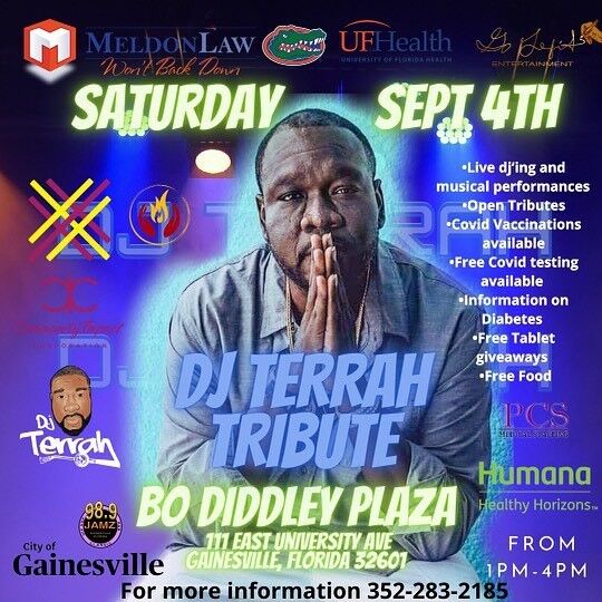 Handout for DJ Terrah tribute