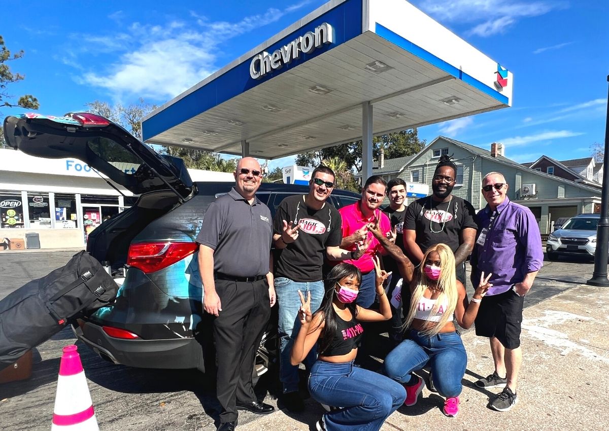 Magic 101.3 Tanks For Listening Gas Giveaway