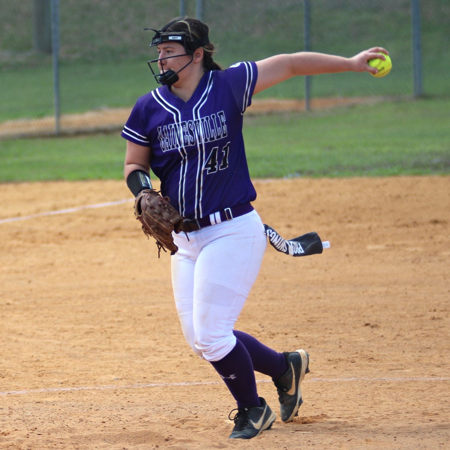 Gainesville pitcher Kyra Hornsby