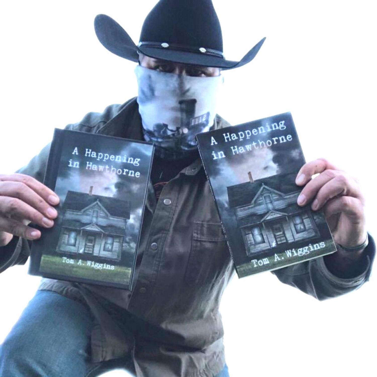 Hawthorne native Tommy Wiggins and his two books