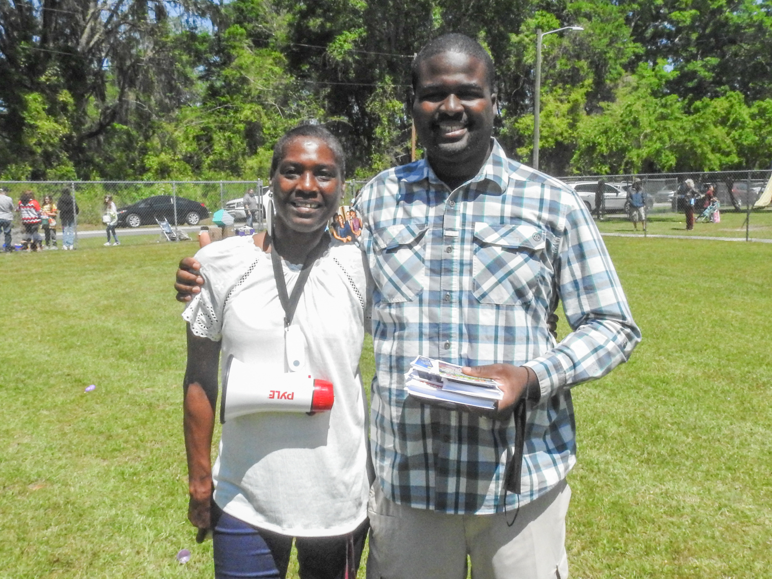 Charlette Wilson and Adam Joy