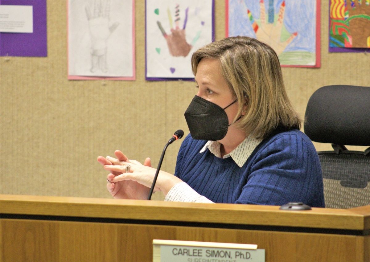 Dr. Carlee Simon, Alachua County Public Schools superintendent