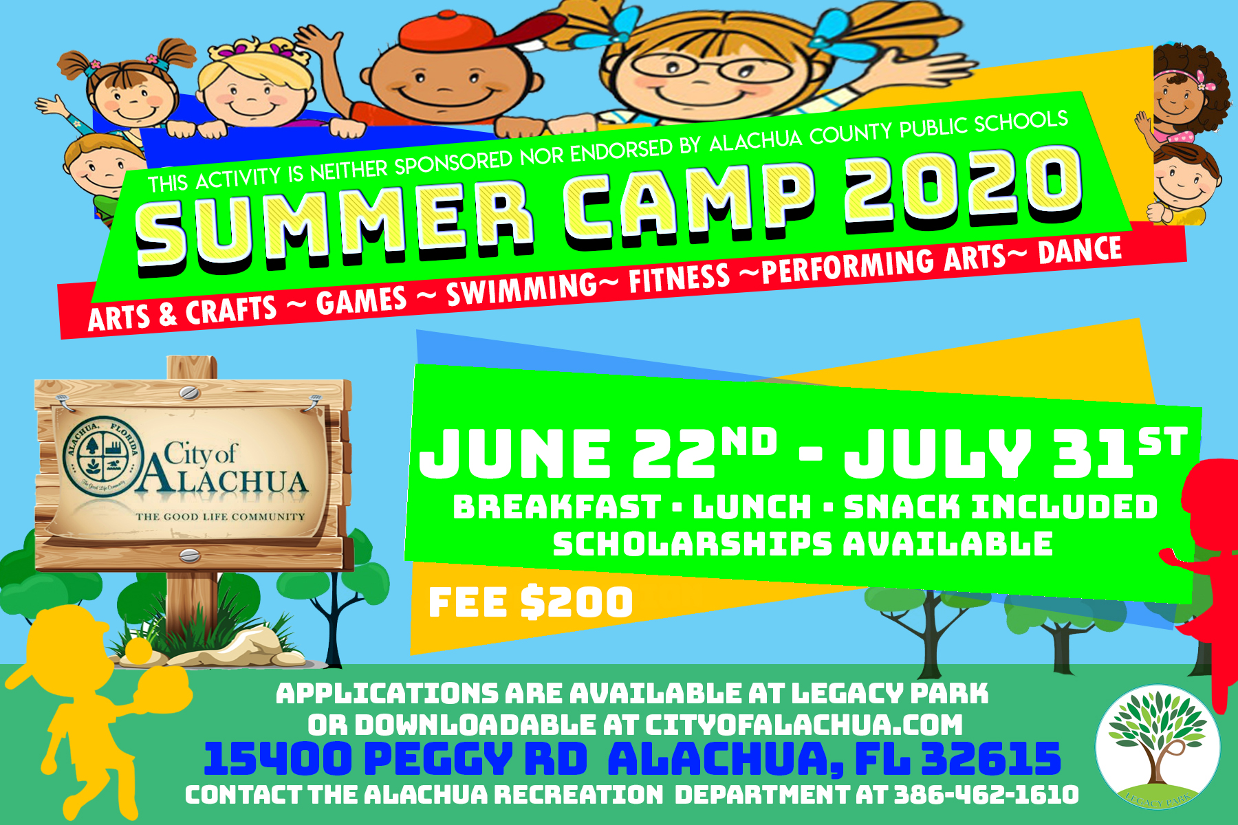 Legacy Park Summer Camp