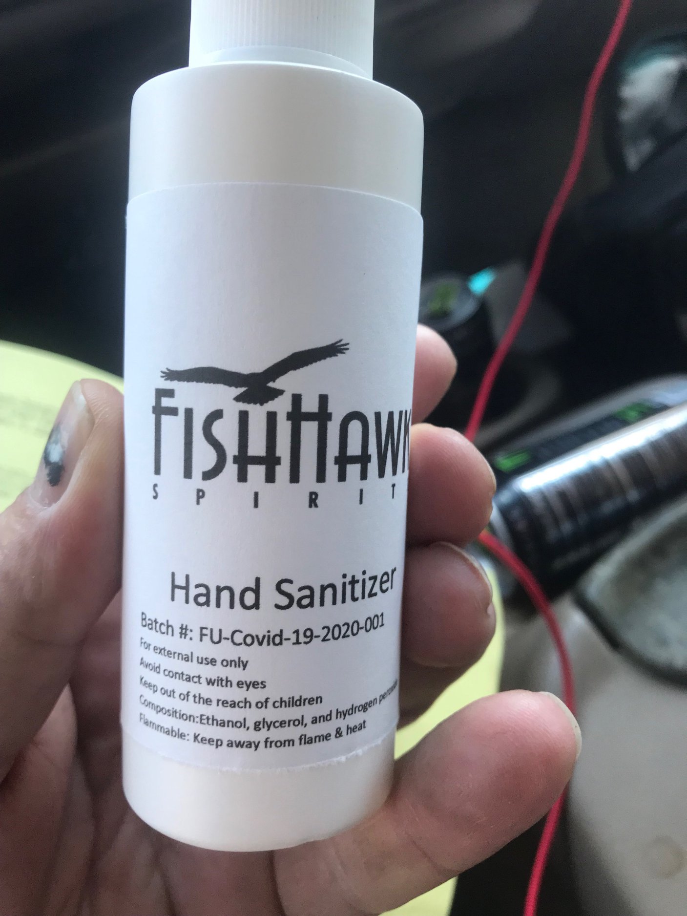 hand sanitizer