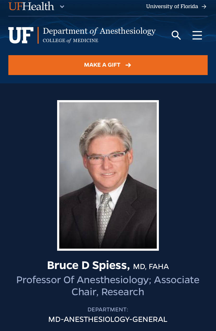 Dr. Bruce Spiess