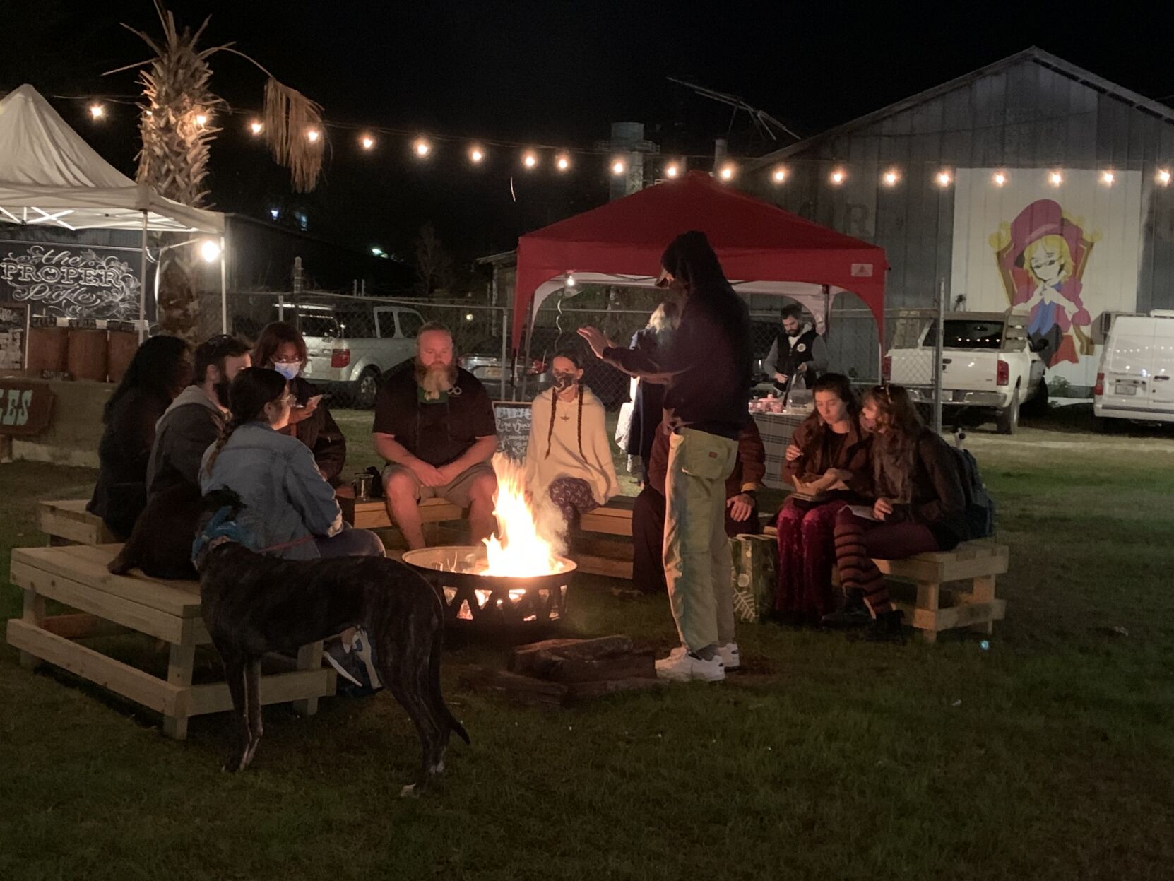 Outdoor comedy night may be the best medicine