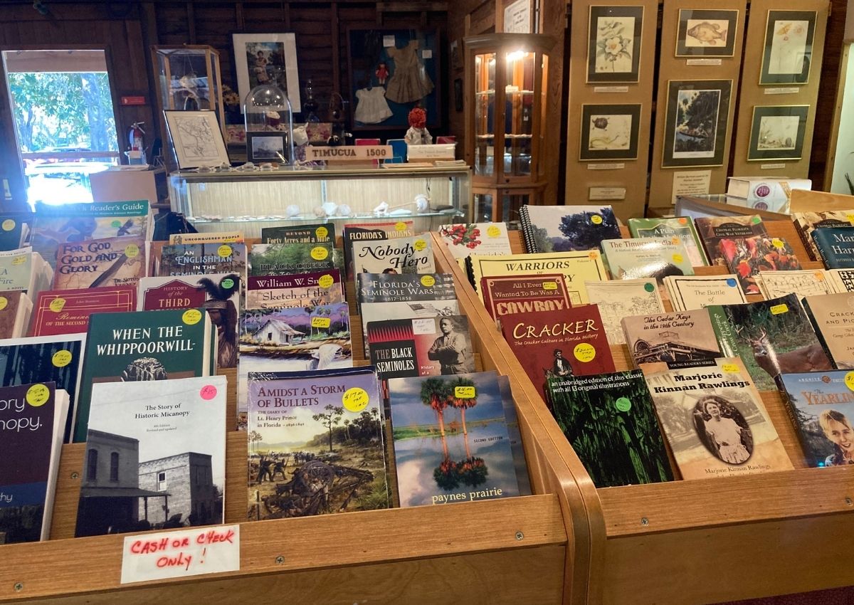 Micanopy museum books