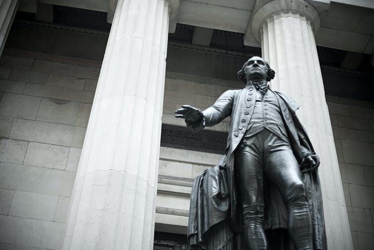 President George Washington aimed to unify the country with his first Thanksgiving message.