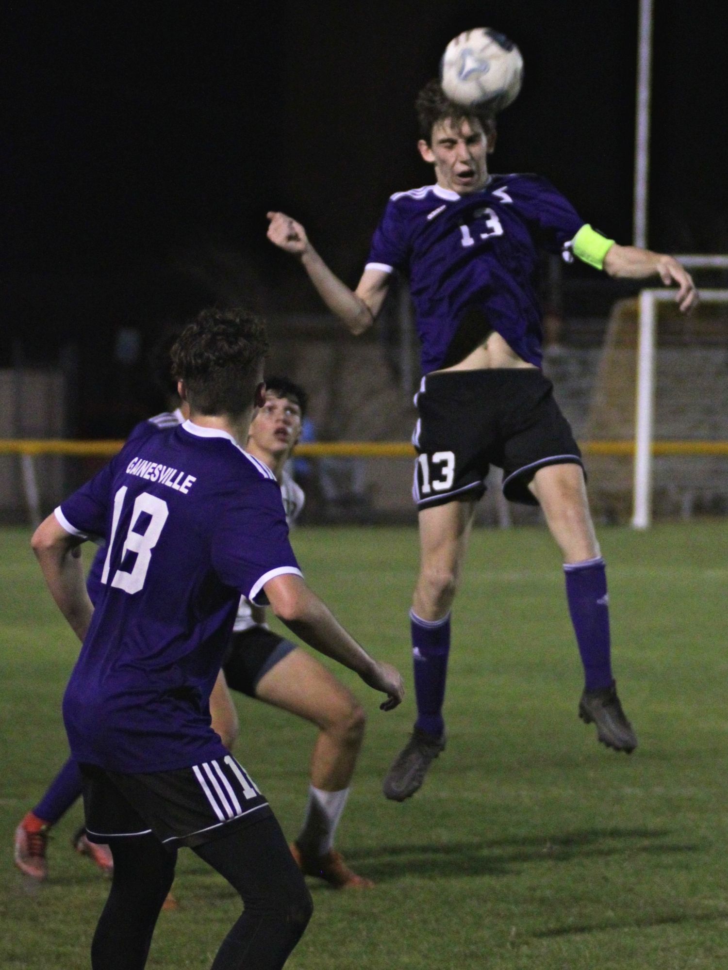Gainesvile's James Proia header