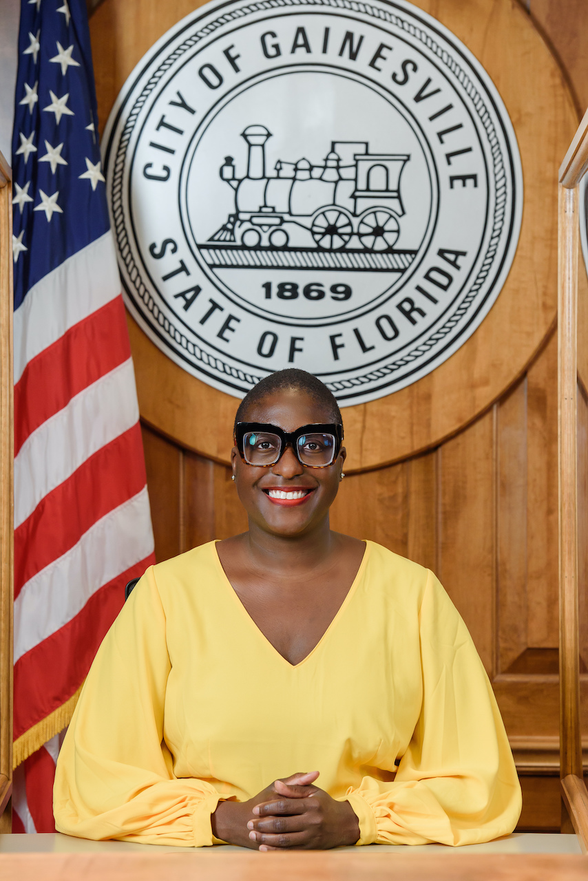 Gainesville City Commissioner Gail Johnson