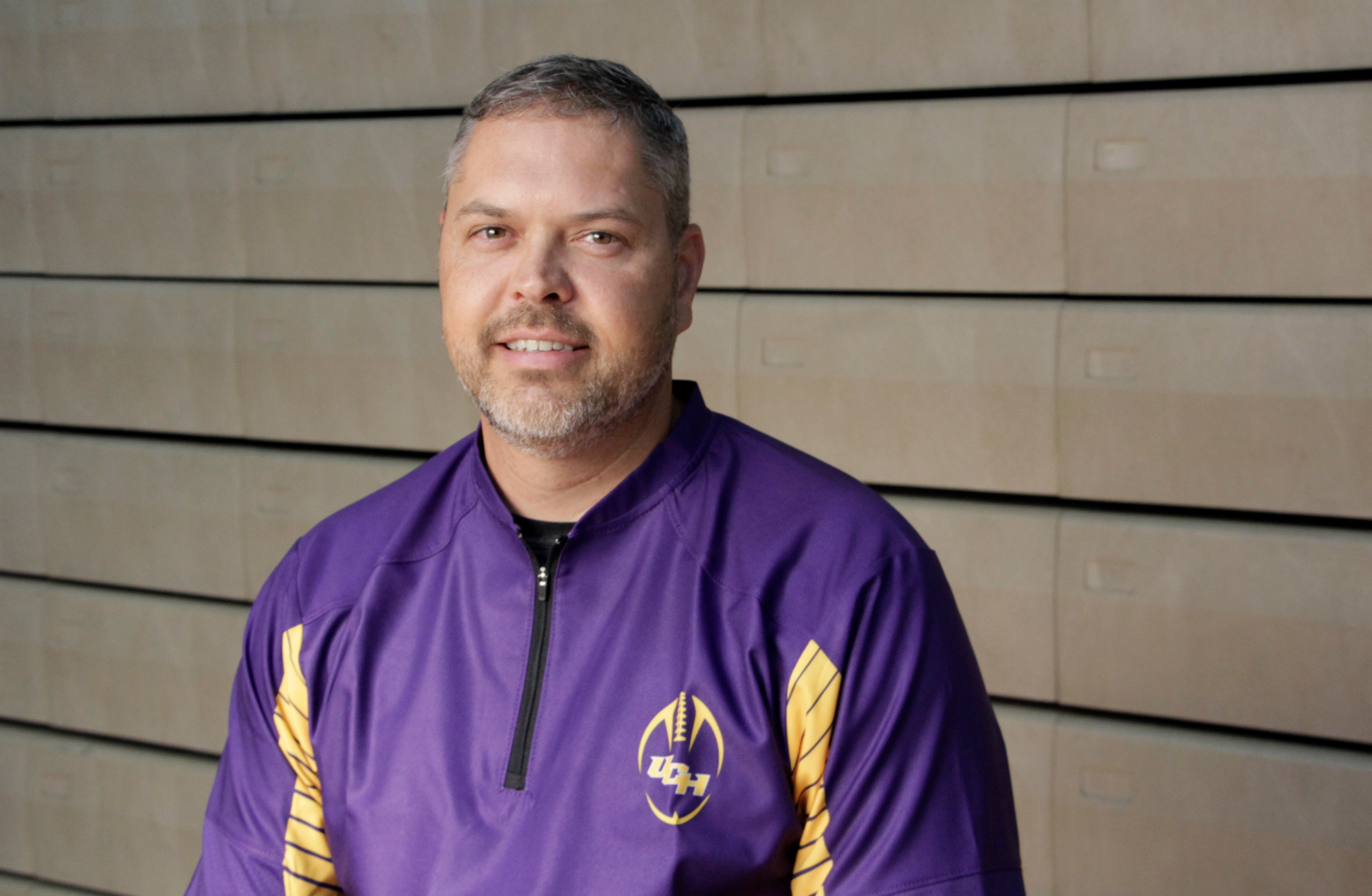 Union County head football coach Andrew Thomas