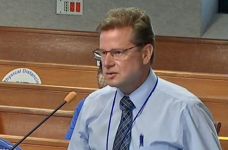 FDOH administrator Paul Myers