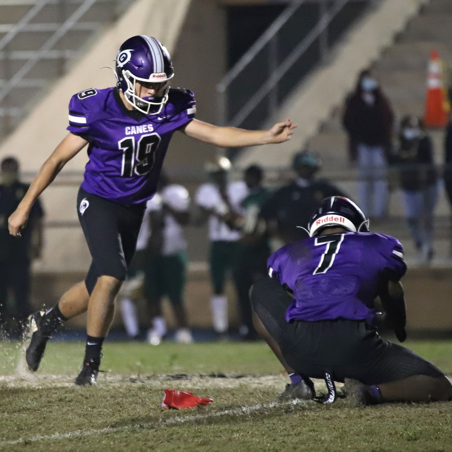 Gainesville HS kicker Cooper Badics