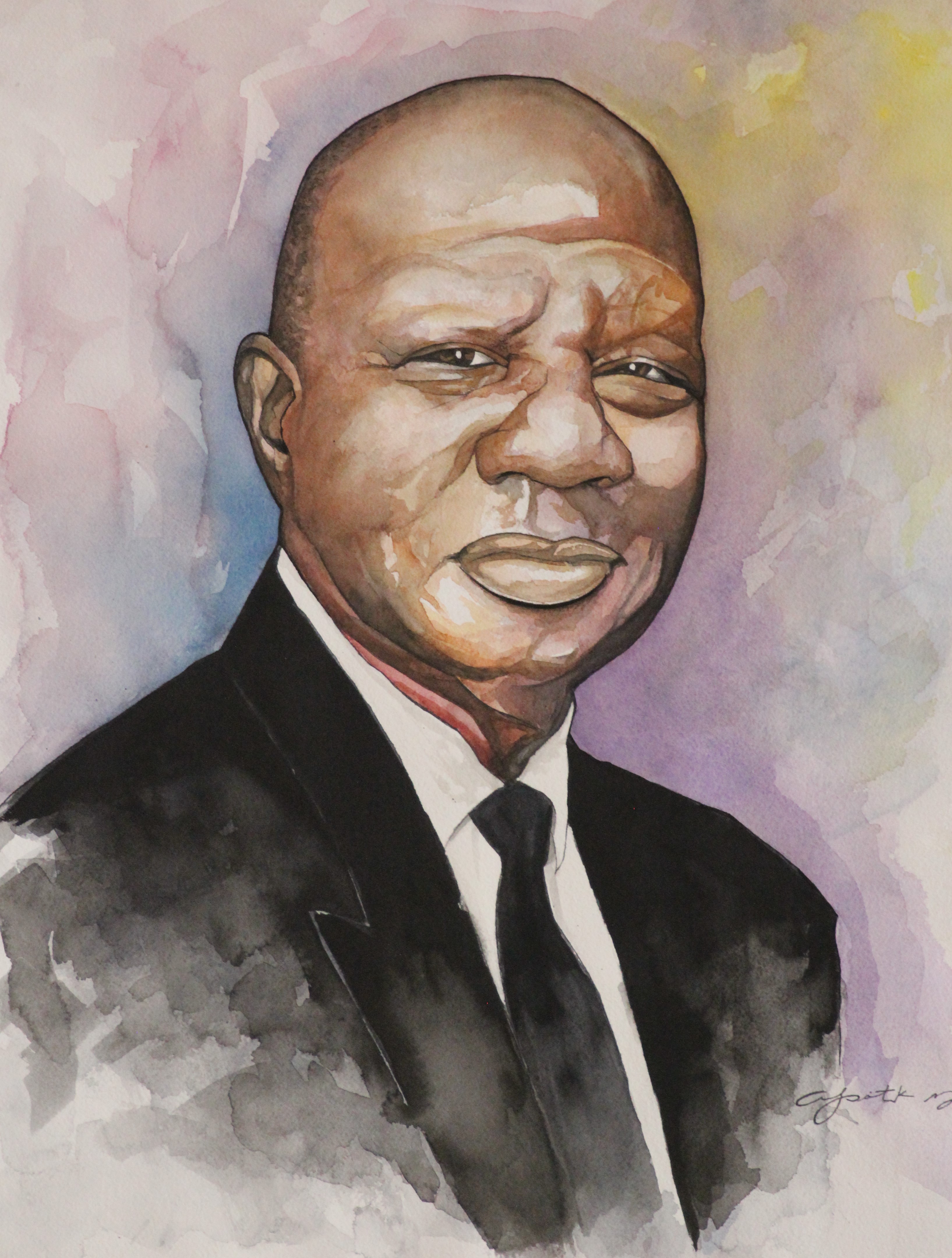 Freddie Warmack portrait by Alpatrick McCleary