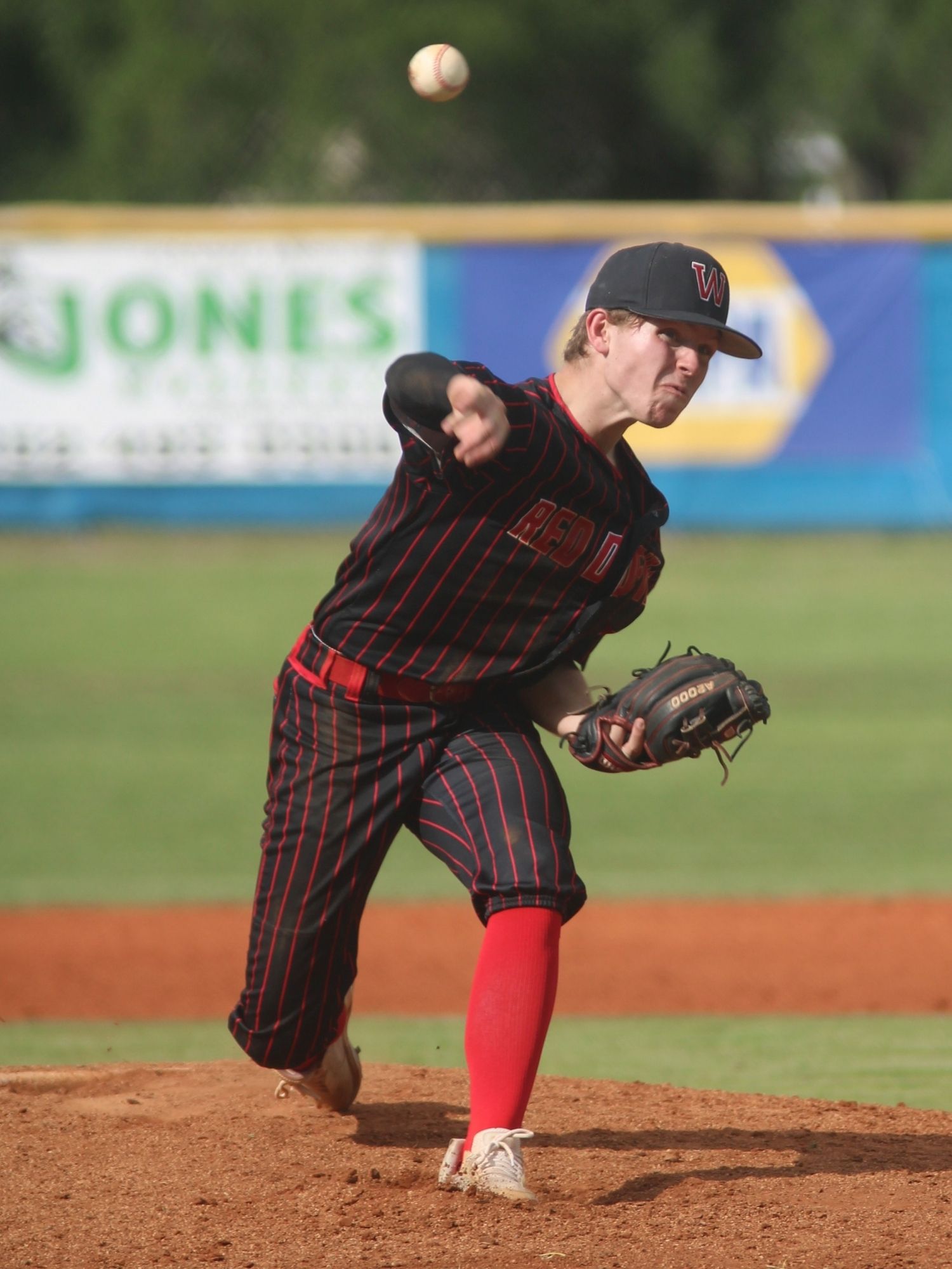 Williston pitcher Ryan Braddock
