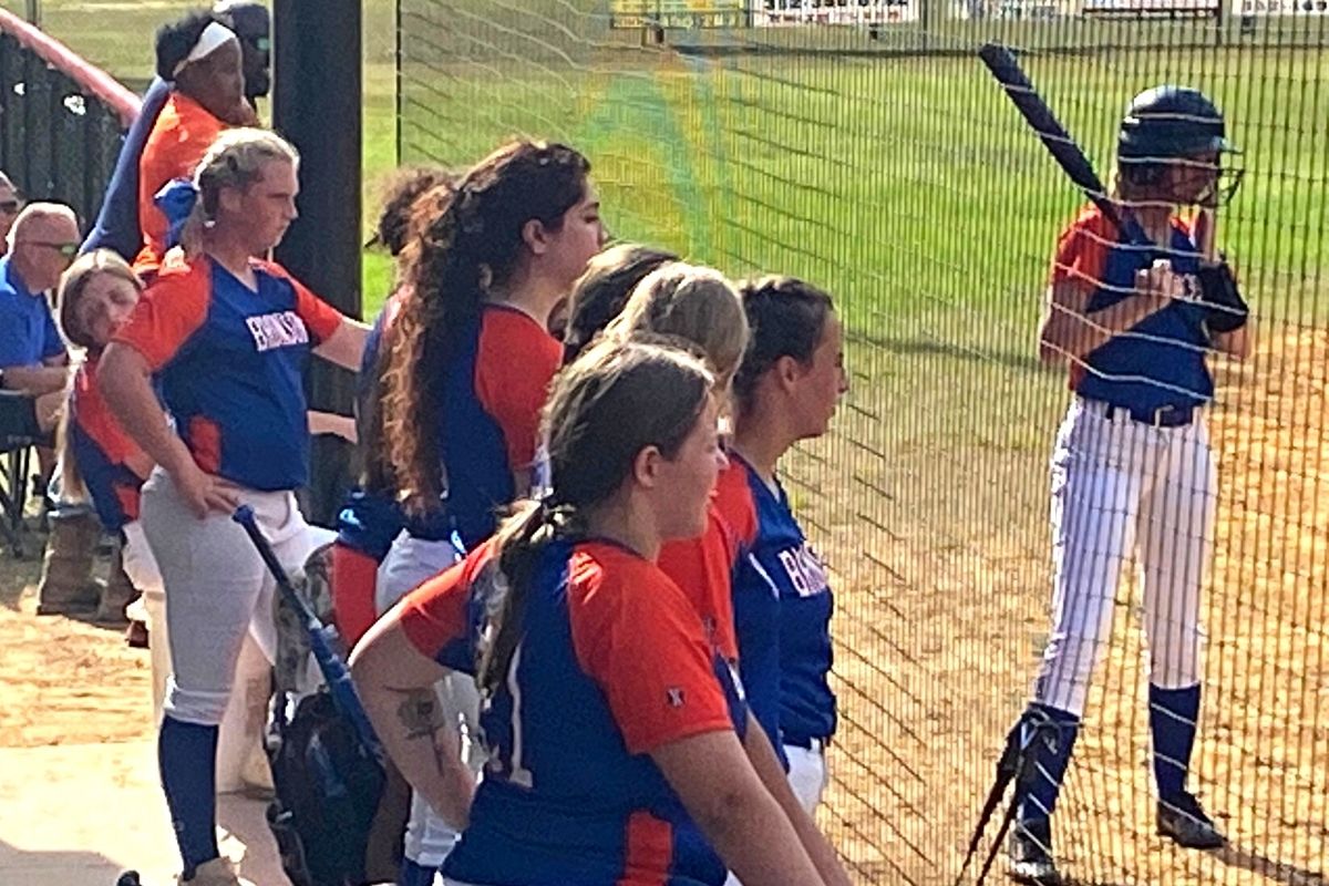 Bronson softball dugout