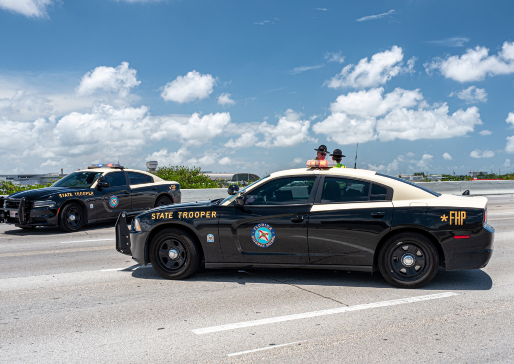 Florida Highway Patrol vehicle