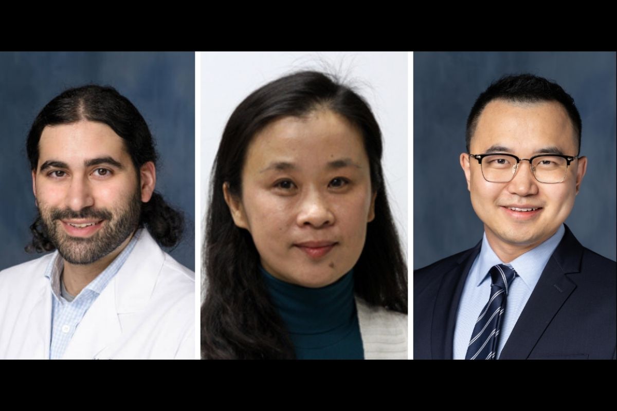 Drs. Ashley Ghiaseddin, Jianping Huang and Linchun Jin