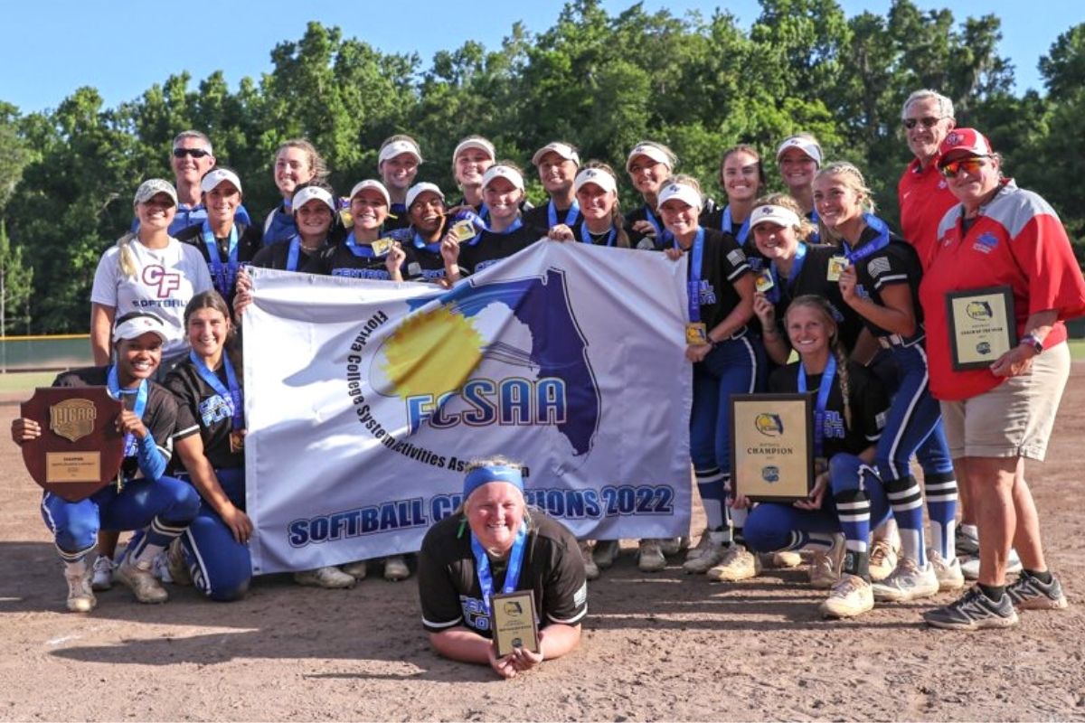 COCF softball FCSAA champions