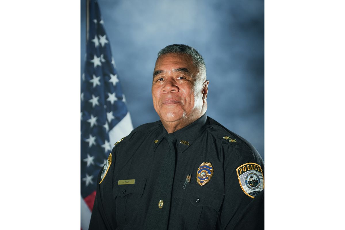 Acting Police Chief Lonnie Scott