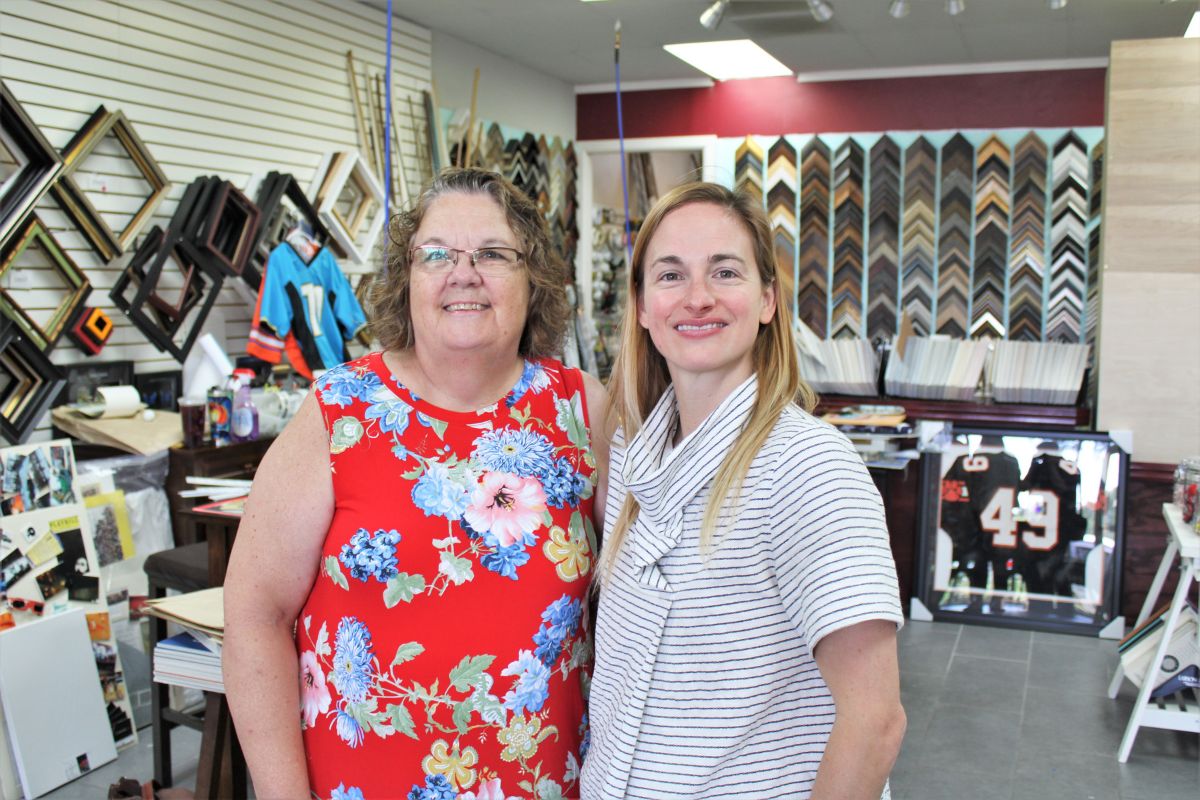 Karen Kearney and Lindsay Woodward Meade