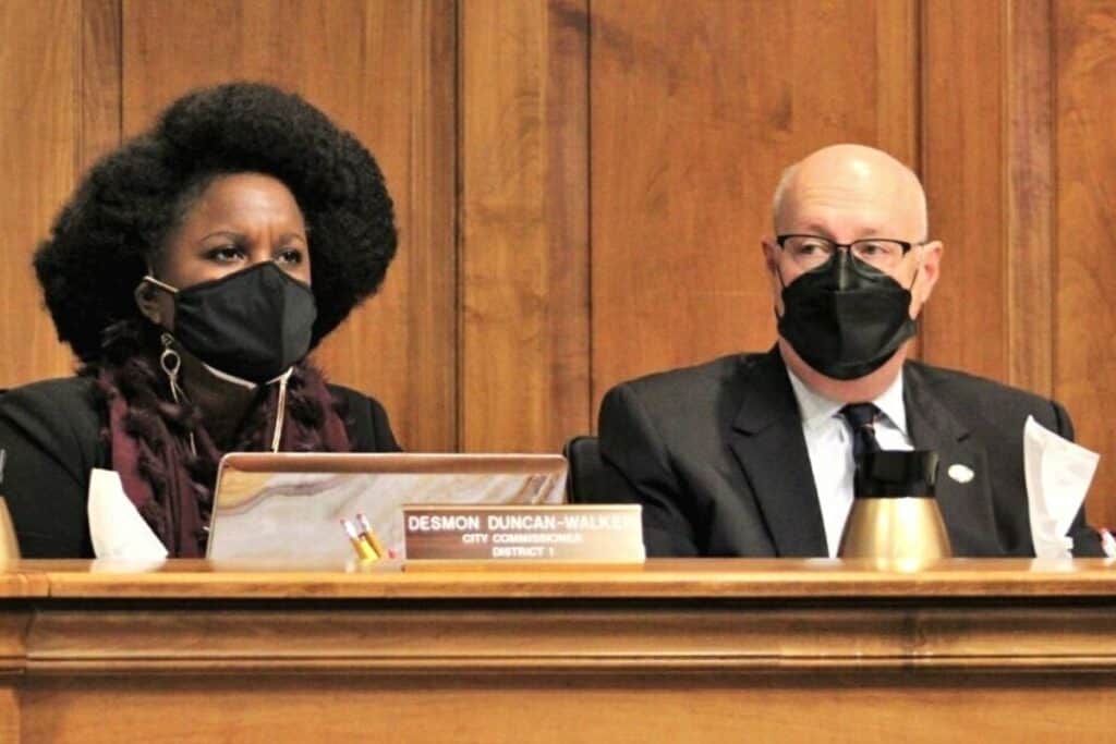 Desmon Duncan-Walker and Harvey Ward