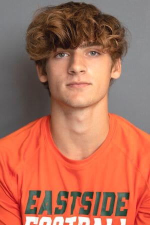 Eastside football Daniel Fudge