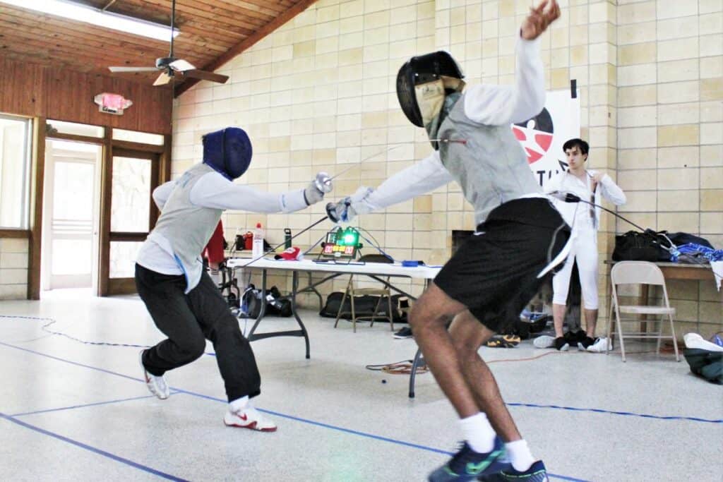 Pairing up in fencing
