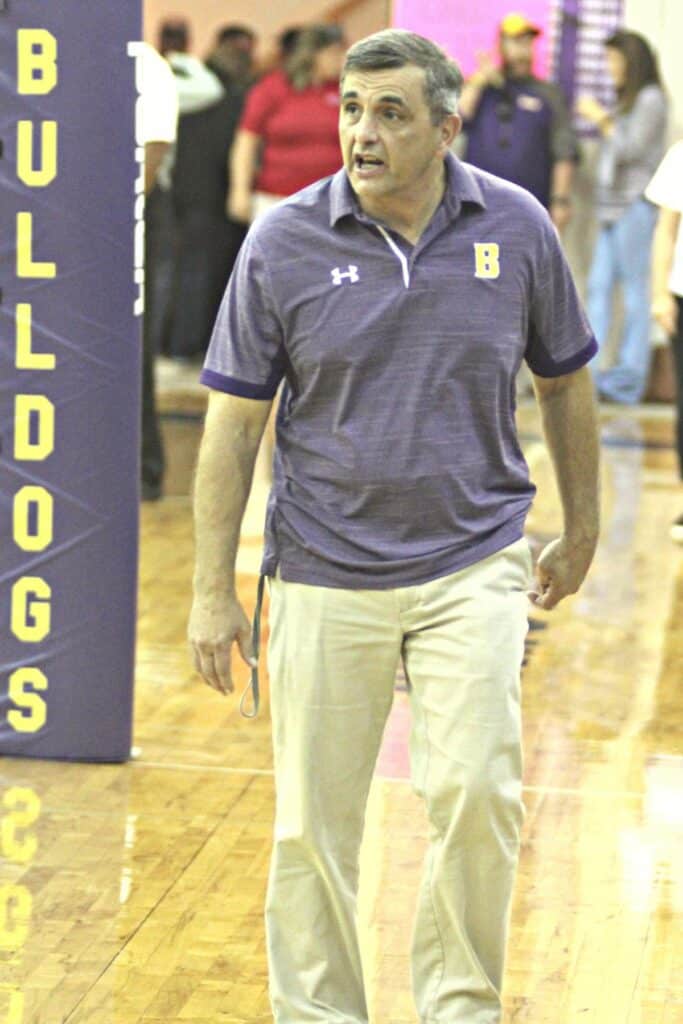 Bell volleyball coach Drue Barry