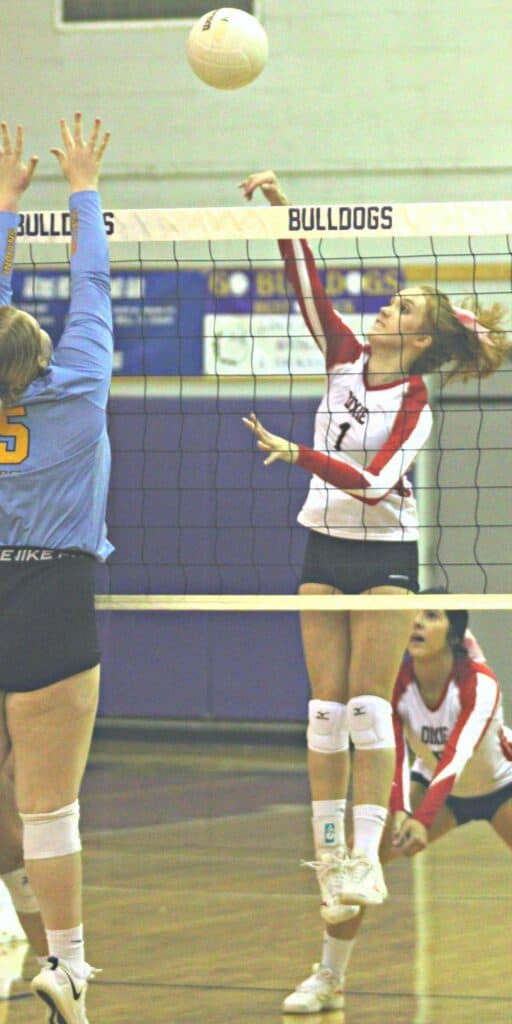 Dixie County volleyball Katie Roberts