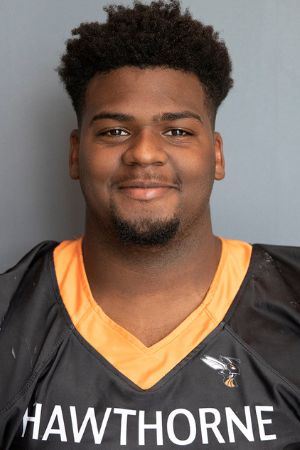 Hawthorne football Darian Owens