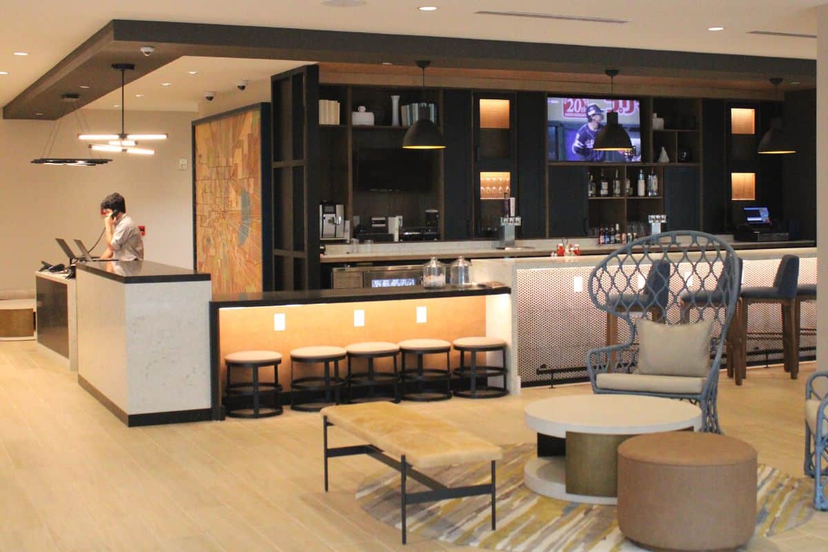 Front desk at Hyatt Place Downtown Gainesville