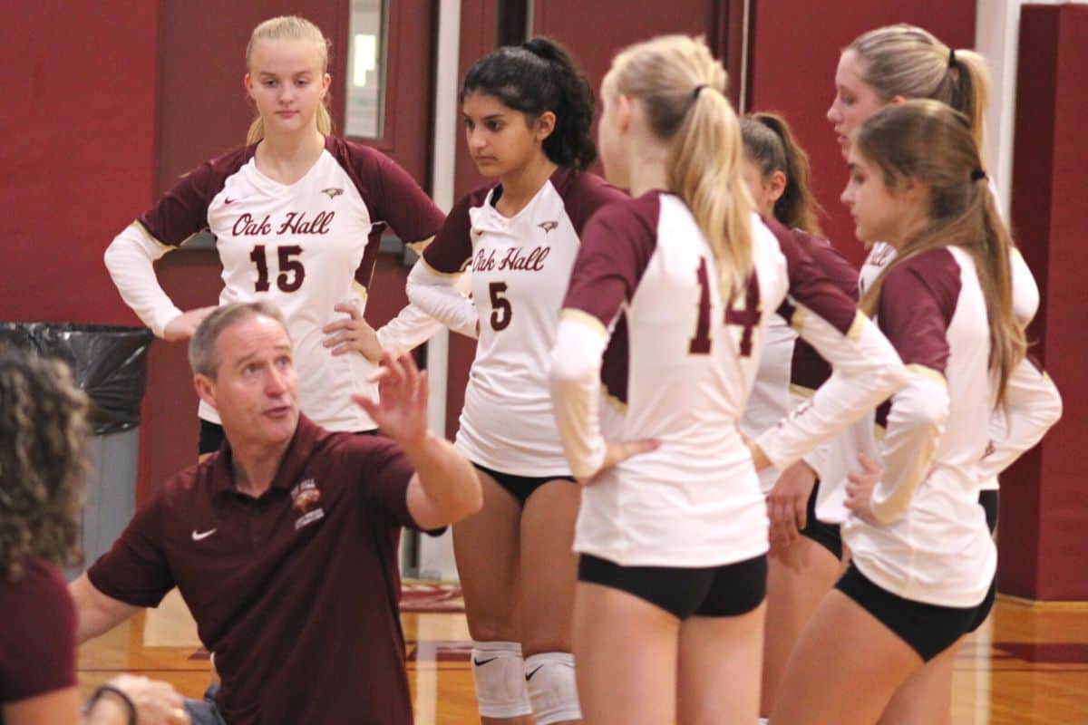 Two area volleyball teams ranked No. 1