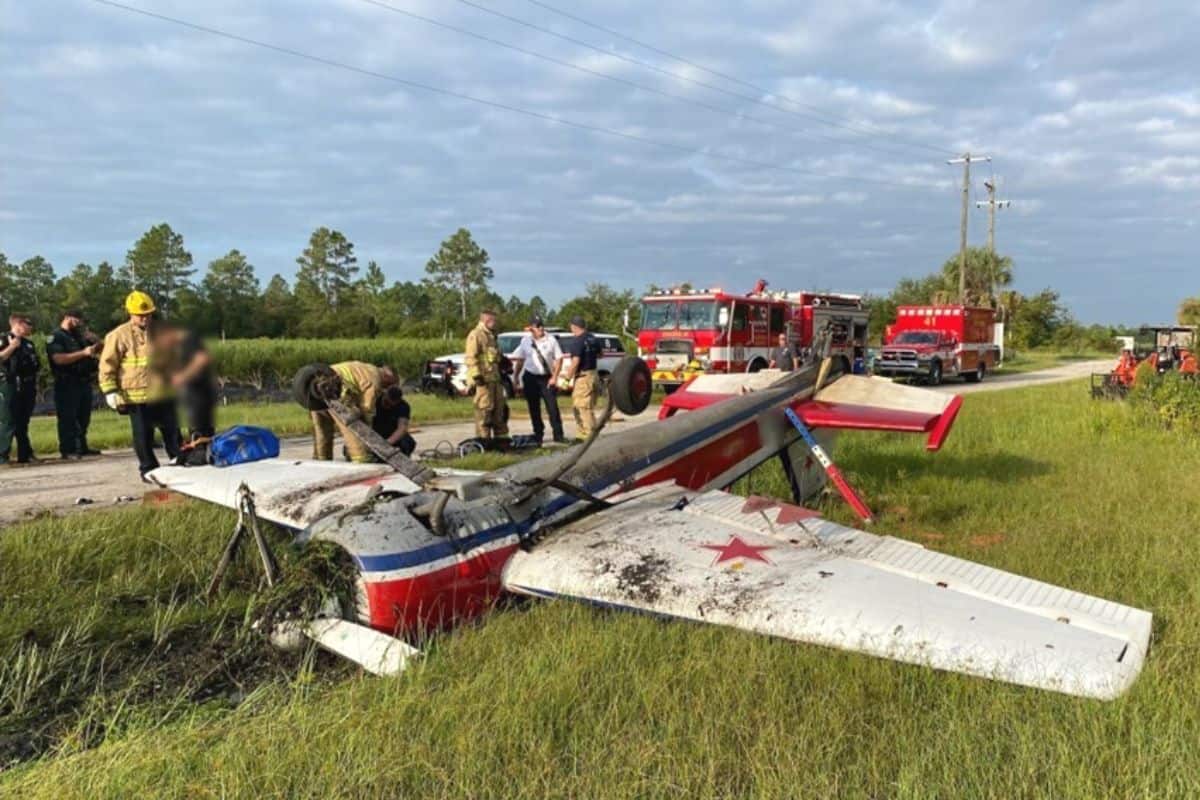 Plane goes down south of Hampton