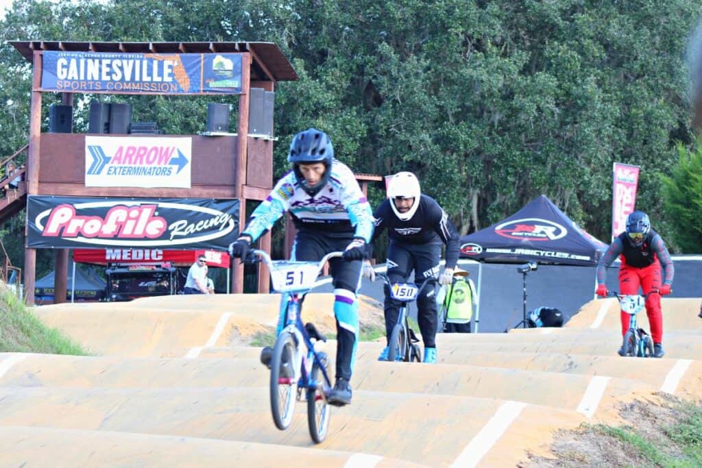 USABMX Southeast Region Gold Cup Championships in High Springs racers
