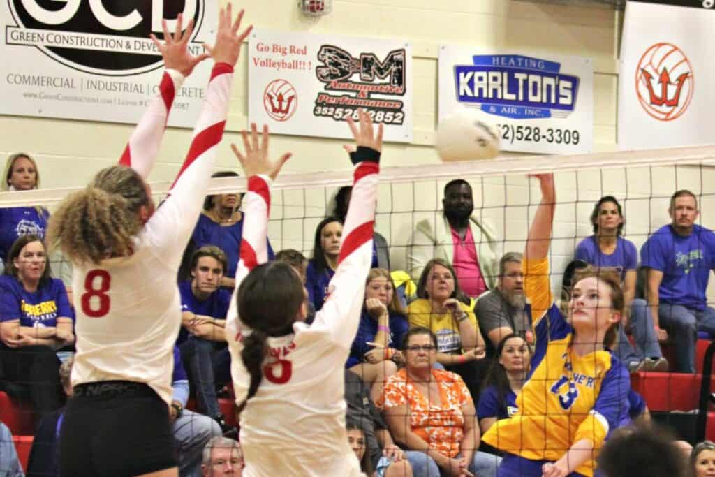 Newberry's Hannah Rone hit against Williston on Friday.