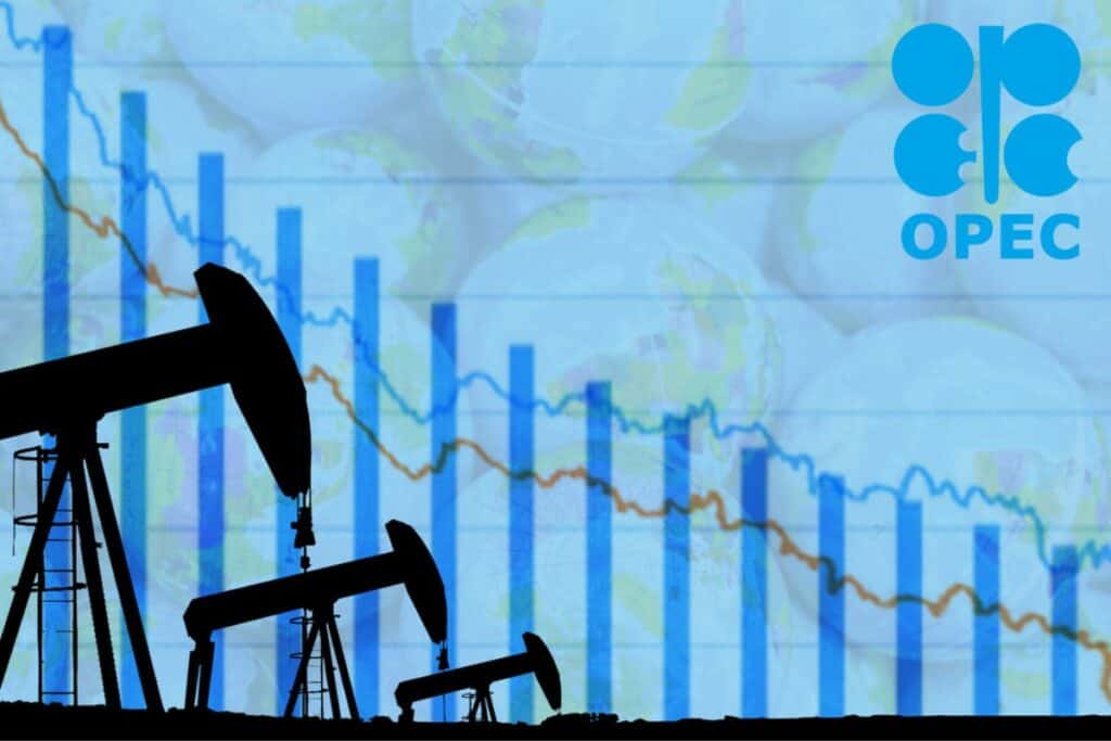 OPEC announced it will cut their oil production target by 2 million barrels per day starting in November.