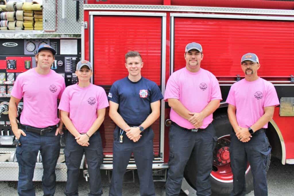 Strike Team 1301 members Kevin Pearson, Kim Arnold, Samuel Lesak, Chris Tatum and Adam Hudson deployed to South Florida for a week following Hurricane Ian.