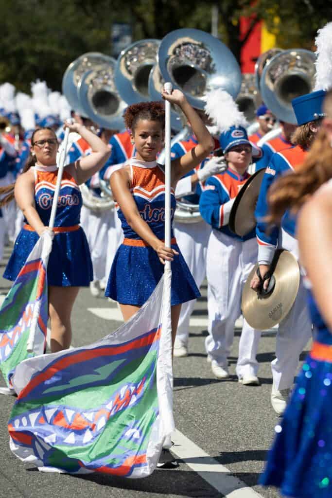 The 2022 UF Homecoming Parade on Friday.