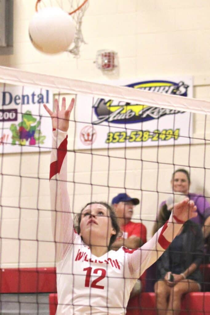 Williston's Karley Jerrels.