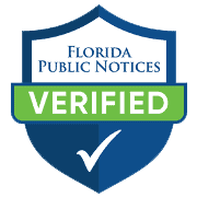 Florida Public Notices Verification Shield
