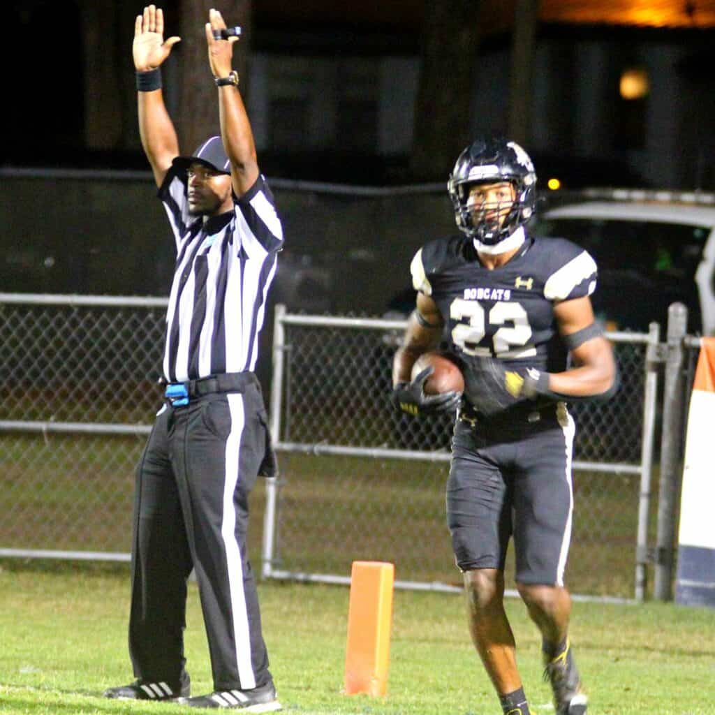 Buchholz's Jaren Hamilton scored two touchdowns on Friday against Pace.