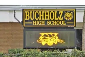 Law enforcement clears Buchholz after reported bomb threat