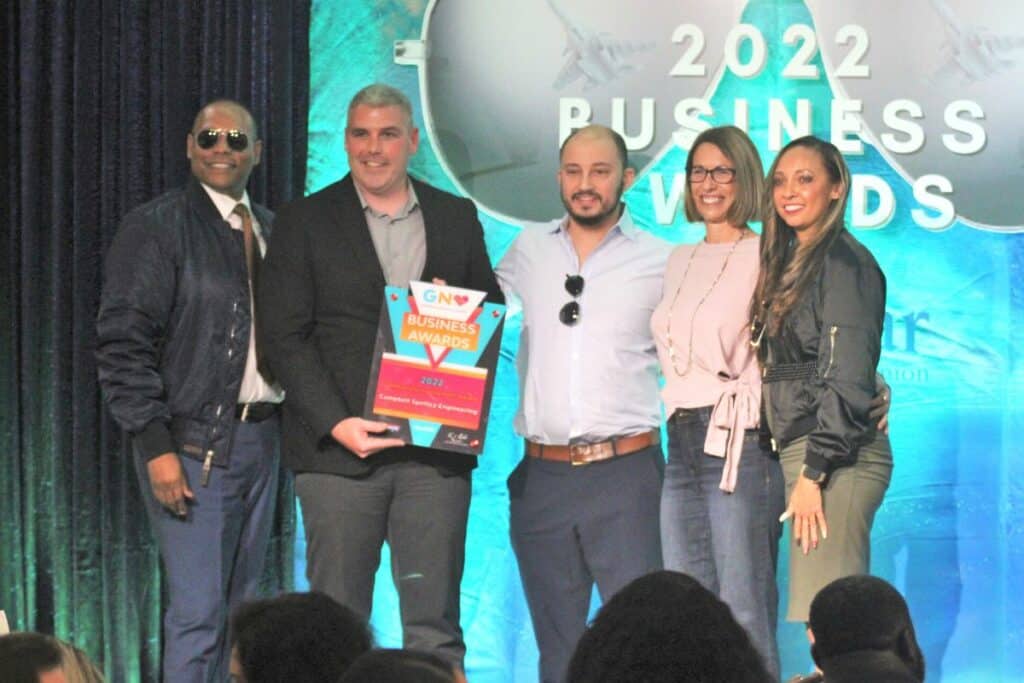 Campbell Spellicy Engineering won the award for Community Involvement.