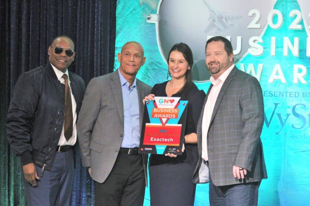 Exactech won the Employer of the Year Award. Cred Seth