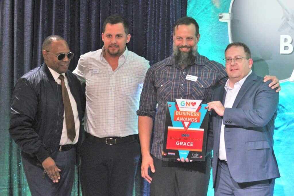 Grace Marketplace won the Large Non-Profit of the Year Award.